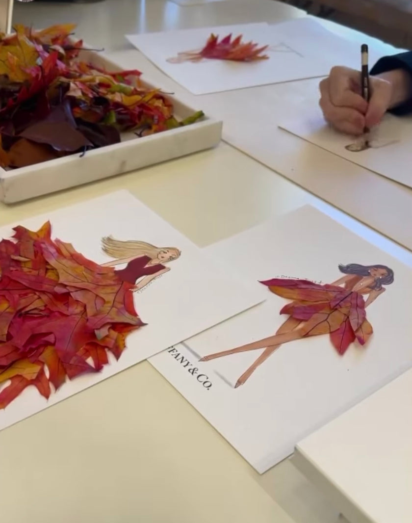 Tiffany's fall Live sketch event with illustrator Deanna First