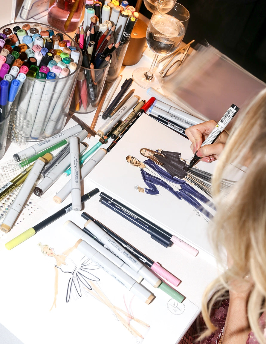 Live sketch event with illustrator Deanna First