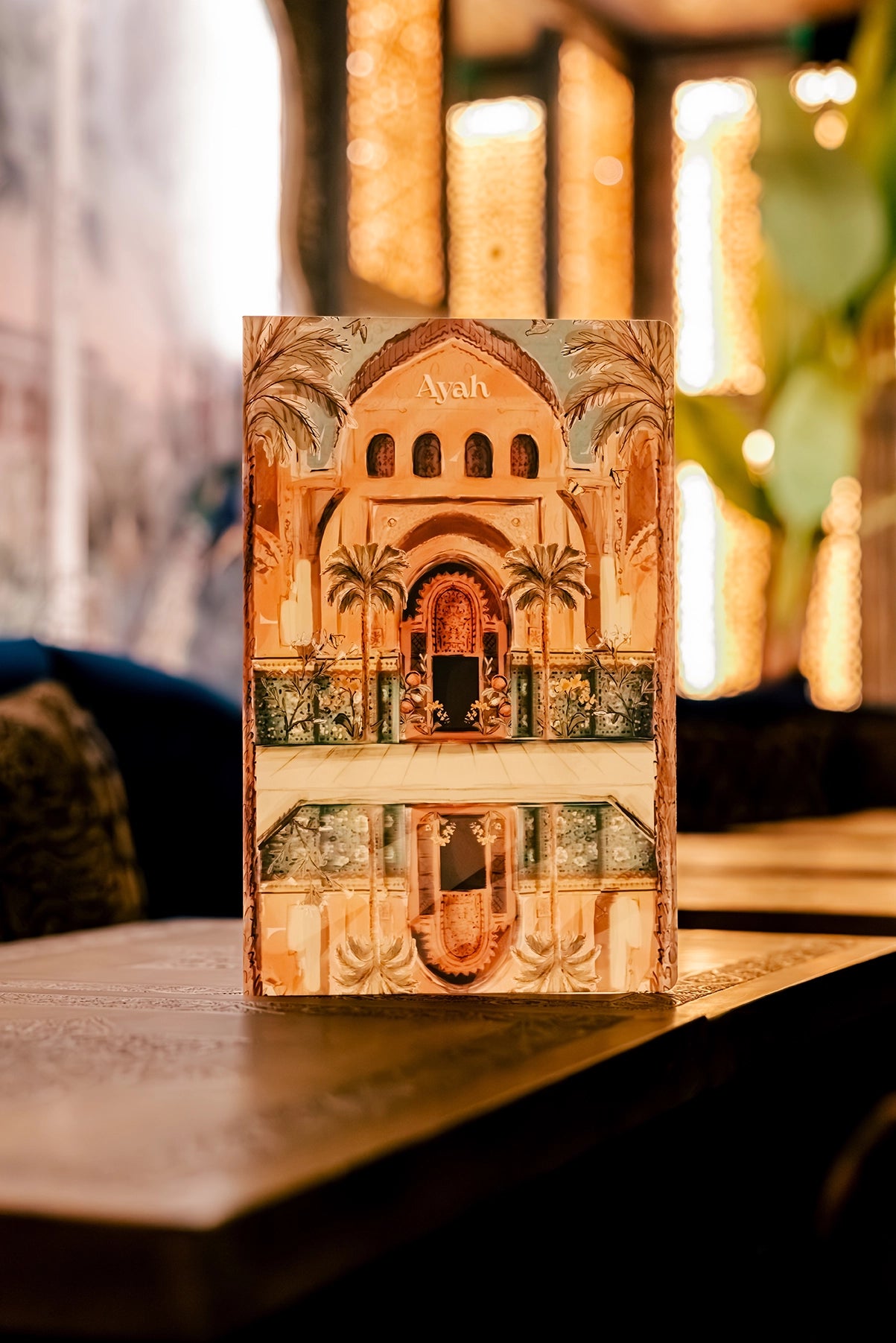 Ayah Restaurant NYC Menu Art by Illustrator Deanna First