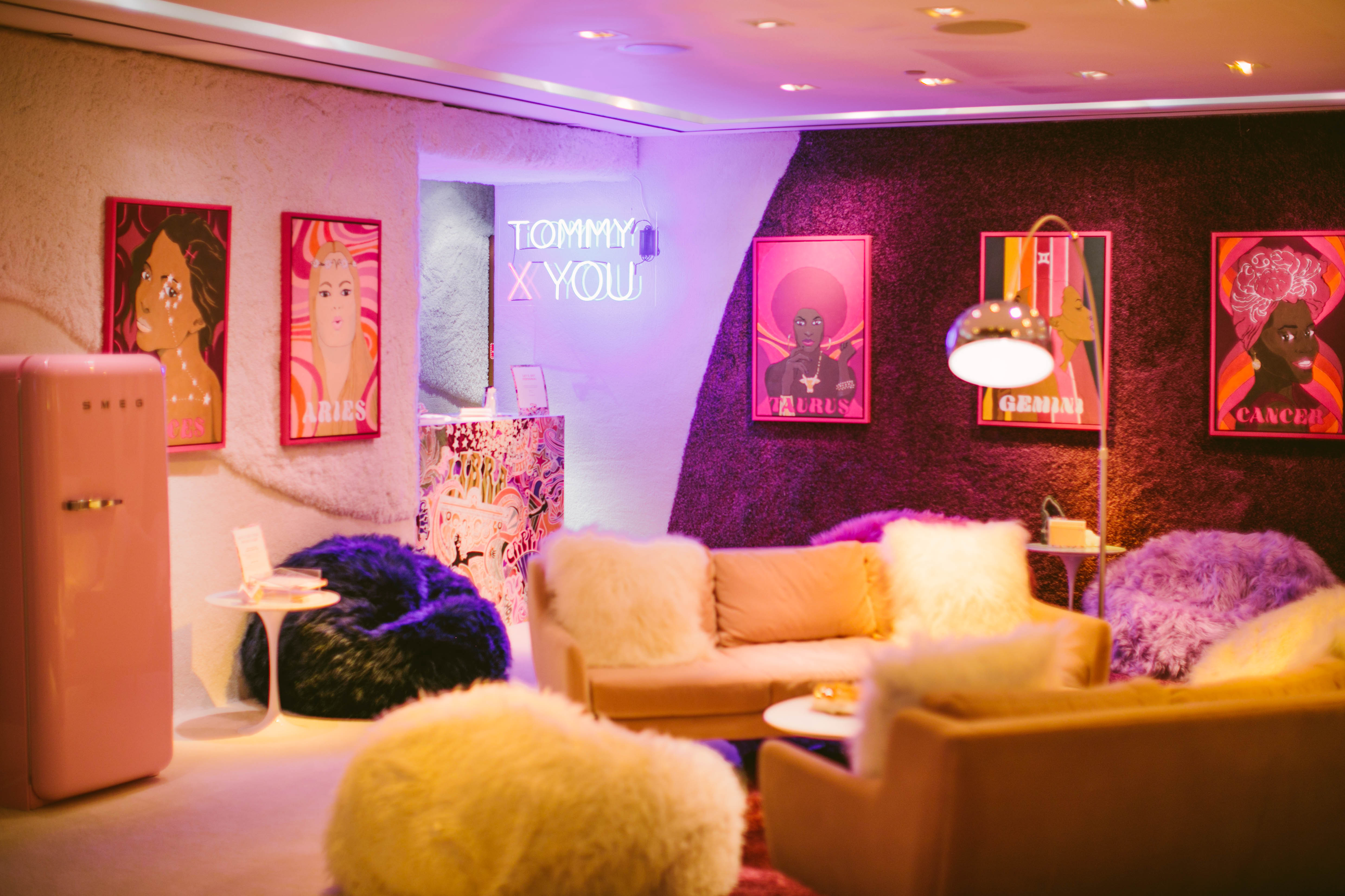 Tommy Hilfiger x Zendaya NYC Event product customization by illustrator Deanna First