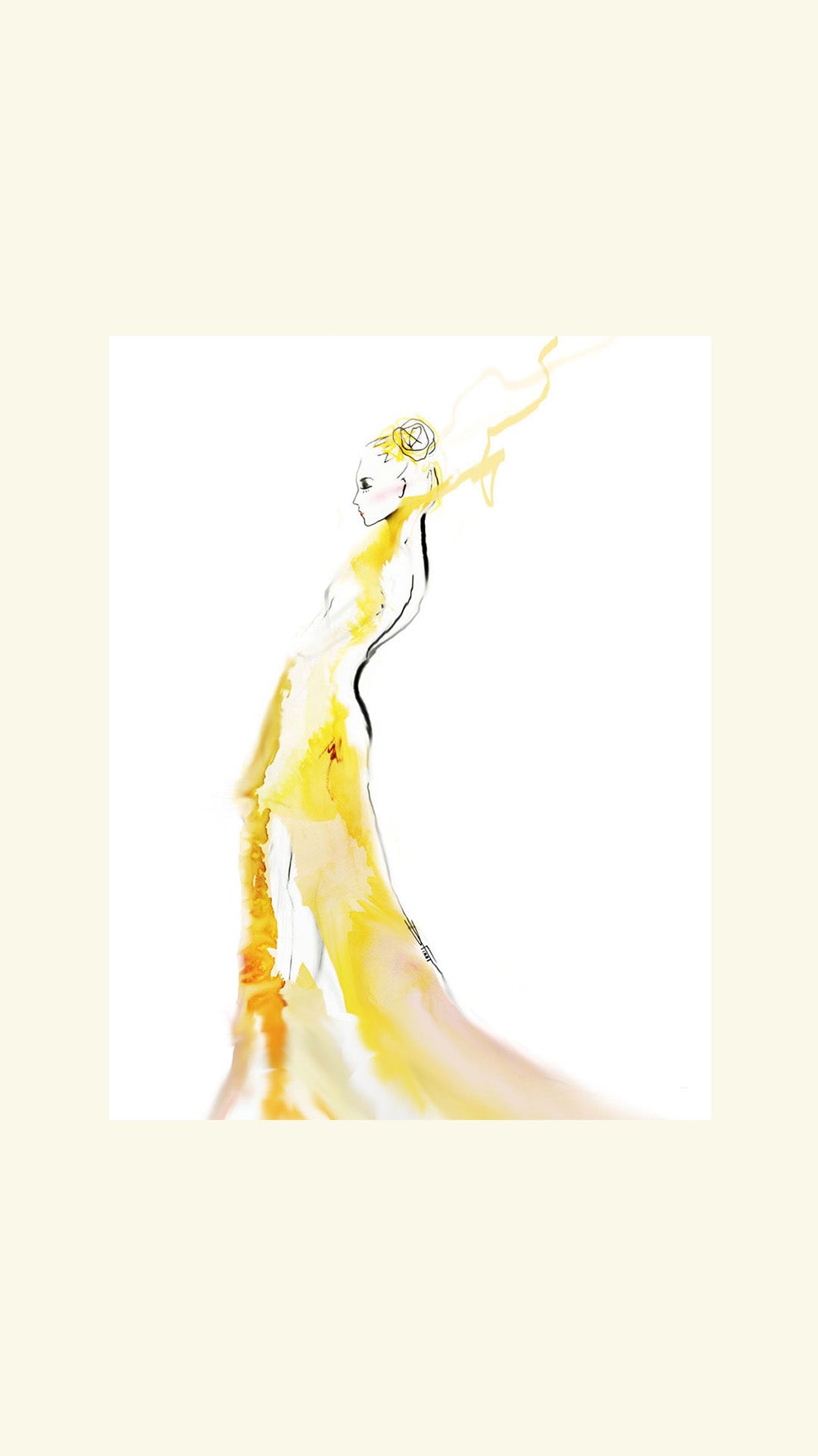 portfolio personal fashion watercolor illustration art by Deanna First