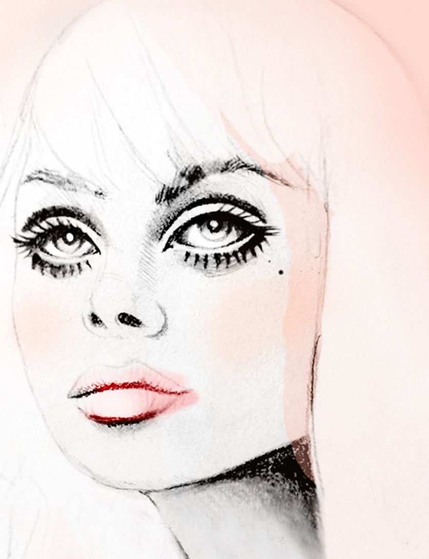 beauty personal artwork fashion illustration by Deanna First